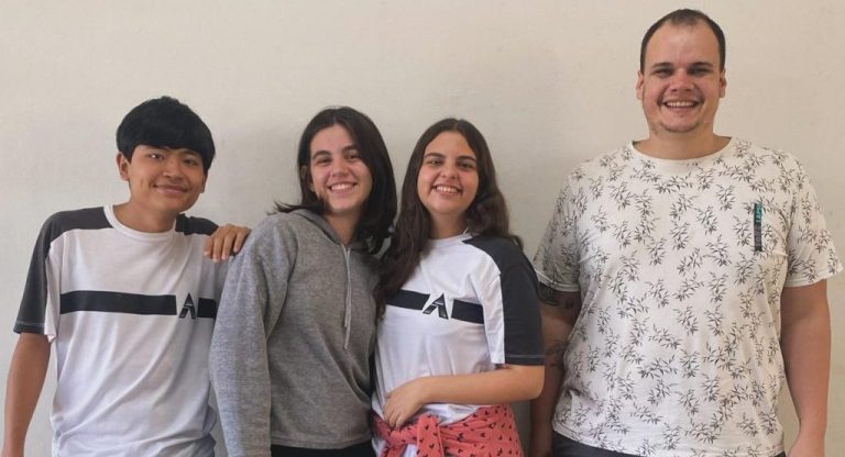 Alunos finalistas da ONHB