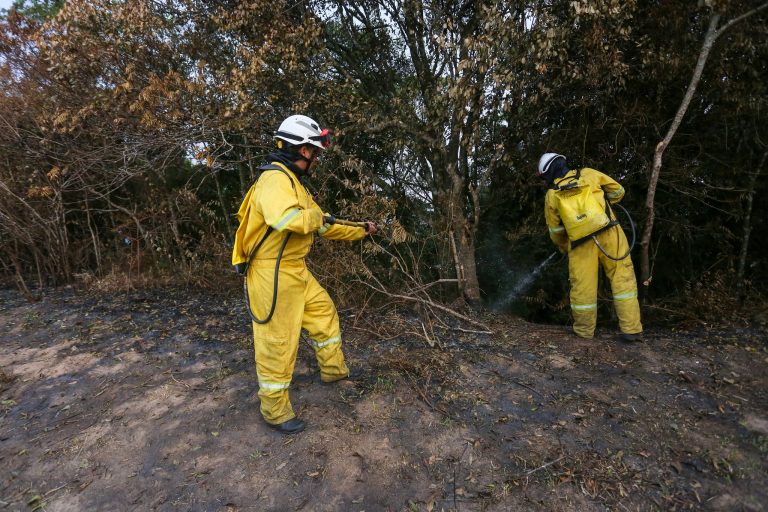 combate incêndio cantareira