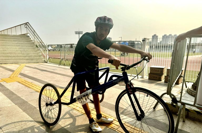 Paratleta Jóse Roberto de Brito, participante do Paresp