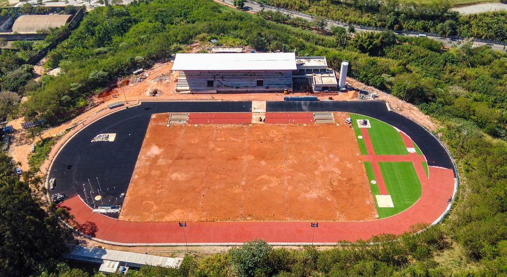 Pista de atletismo da Vila Olimpica Mario Covas