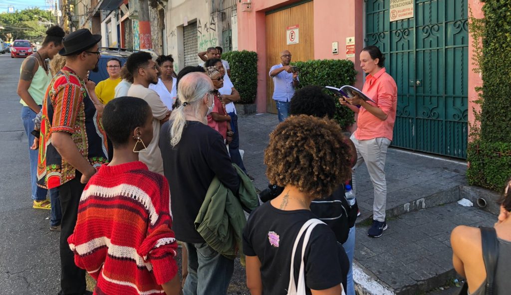 Roteiro de afroturismo no Bixiga em São Paulo