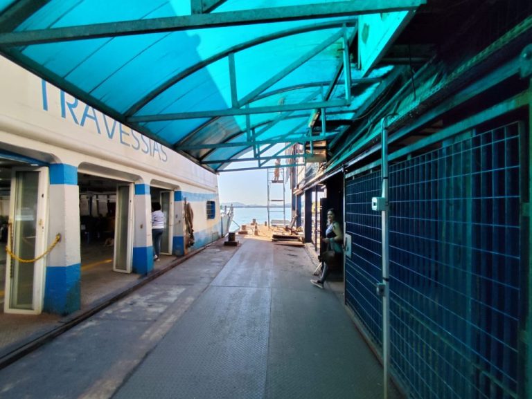 Obra travessia Santos-Vicente de Carvalho