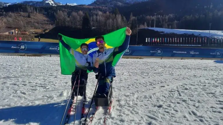 Atletas de Esqui Cross-Country