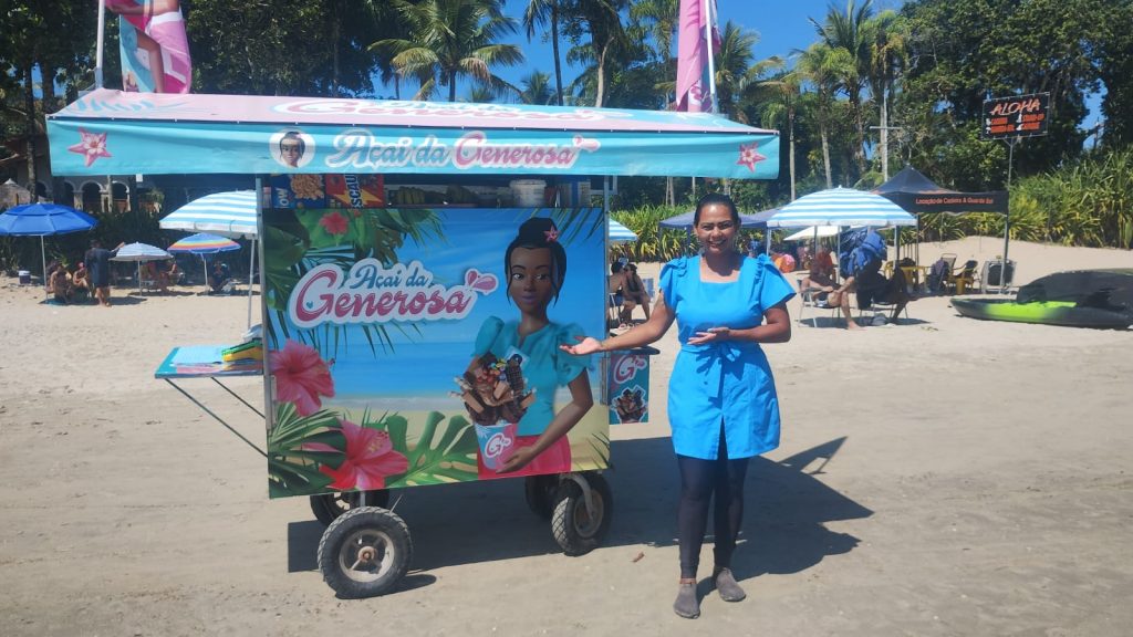 Empreendedora apoiada pelo Banco do PovoMulher