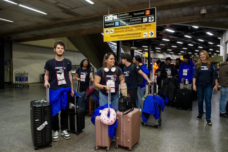 Alunos do Prontos Pro Mundo