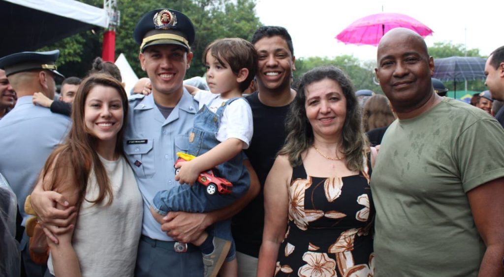 Formatura de policial no Curso Superior de Sargentos