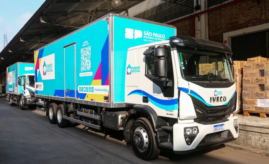 Fundo Social de São Paulo entrega cestas básicas