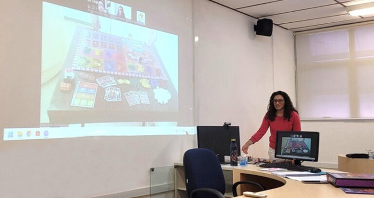 Apresentação do doutorado sobre o jogo na FEA USP – Foto: Divulgação / Instagram FEA USP