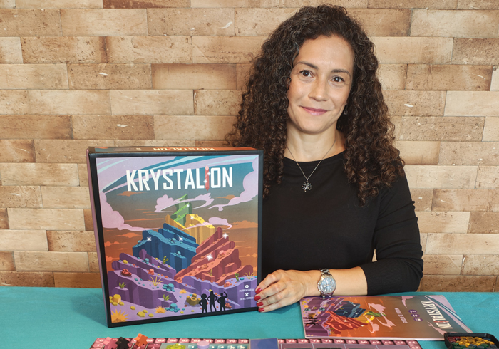 Patrícia de Oliveira Garcia, pesquisadora e criadora do jogo – Foto: Cedida pela pesquisadora