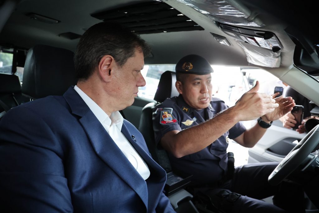 Governador também anunciou investimentos em segurança pública que serão realizados nos próximos meses. Foto: Pablo Jacob/Governo do Estado de SP