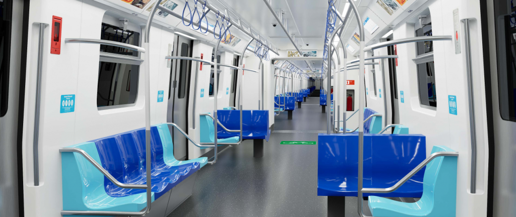 Barras e alças estarão distribuídas ao longo do salão, que terá iluminação homogênea em LED