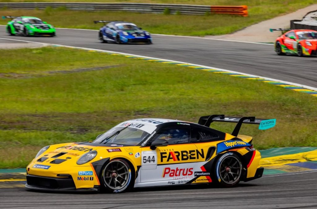 Marçal Müller foi campeão no sábado e quarto colocado no domingo no Autódromo de Interlagos. Foto: Arquivo pessoal