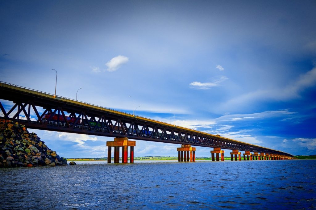 Ponte Roferroviária Deputado Roberto Rollemberg – Rubinéia – SP – Foto: Alf Ribeiro